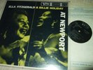 ELLA FITZGERALD&BILLIE HOLIDAY : AT NEWPORT LP 1957 VERVE MGV-8234 USA