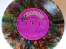 THE BEATLES-BALLAD OF JOHN AND YOKO- OLD BROWN SHOE-GREEK SPLATTER VINYL