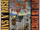 Guns N’ Roses Appetite For Destruction Lp Vinyl Brazil 1988 W/ Insert VG+/VG+