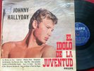 JOHNNY HALLYDAY - EL IDOLO DE LA JUVENTUD - RARE -  URUGUAY