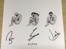 SIGNED-BIFFY CLYRO-LP-ELLIPSIS-AUTOGRAPHED BY THREE-MINT/MINT/UNPLAYED
