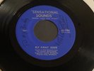 Little Richard & Gospel Spiritualetts - Fly Away Jesus - SIGNED 45
