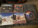 Classic Traditional Heavy Metal Vinyl LP Records Lot