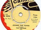 AWAKE THE TOWN - THE TARTANS b/w THE BRUSH - LYNN TAITT & THE JETS (CALTONE)