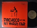 PACHECO AT The N.Y. World's Fair canta PETE RODRIGUEZ FANIA GOLD LATIN LP  SALSA