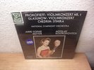Prokofieff Glazunov Violin Concertos ANNE-SOPHIE MUTTER ROSTROPOVICH ERATO LP