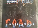 Broken Bones - F.O.A.D. 1987 LP, Album Combat Core Hardcore Punk  Gold Stamp