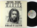 Peter Tosh - Wanted Dread & Alive LP - EMI America