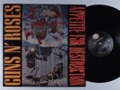 GUNS N' ROSES Appetite For Destruction GEFFEN LP VG+ 1st pressing w/ sticker o