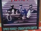 Vintage 1988 N.W.A. Straight Outta Compton 45 Express Yourself Ruthless Records