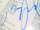 BILLY JOEL/SIGNED LP FOR GLASS HOUSES ALBUM+L.O.A.