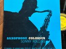 Sonny Rollins Saxophone Colossus PLAYS GREAT  NJ DG Prestige Lp