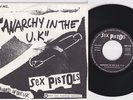 SEX PISTOLS * Anarchy In The UK * 1977 French 45 * PUNK KBD *