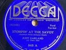 1936 1st Record from 13 year old JUDY GARLAND Stompin’ At The Savoy Decca 848 E