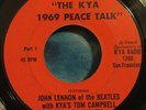 John Lennon 45 Peace Talk KYA Interview 1969 Rare THE BEATLES