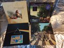Pink Floyd Dark Side Of the Moon With Stickers + Posters Beatles Abbey Road...