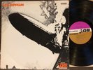 LED ZEPPELIN Self-Titled - SUPER RARE 1969 Plum & Gold Label Atlantic LP TOP VG+