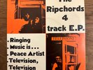 Punk New Wave KBD THE RIPCHORDS Ringing In Streets 4 track EP Cells