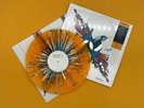 SHIRE T - TOMORROW'S PEOPLE DINKED ORANGE SPLATTER LP #456 /500 SIGNED