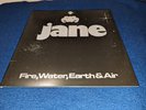 Jane - Fire, Water, Earth & Air / Brain 5318094 / Vinyl LP  2009 RE EX