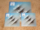 the beatles now and then vinyl bundle red, blue & white marble & clear vinyl new