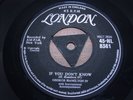 GEORGE HAMILTON IV   If You Don't Know   MINT   LONDON HL 8361   Rock & Roll Dan