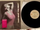 Hurricane - Take What You Want -PROMO, Original 1985 Enigma Vinyl LP Record