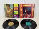 2 X Vintage Elvis Vinyl Records - Blue Hawaii & Burning Love S#555