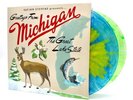 Sufjan Stevens Michigan State AKR (BLUE GREEN COLOR) 2LP Vinyl Record