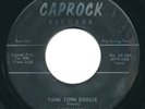 HANK HARRAL - Tank Town Boogie / Sweet Memory - CAPROCK - Rockabilly 45