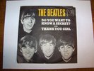 The Beatles 45 RPM Do You Want To Know A Secret and Thank You Girl w/ Slip