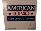 American Top 40 Shadoe Stevens radio show 894-8 12/16/89 4 LPs station cue sheet