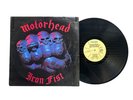 Motorhead - Iron Fist 1982 Vinyl Record LP 12” With Insert Bronze Records