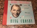Bing Crosby Merry Christmas Decca A-550 78RPM Set 1945 Red Binding