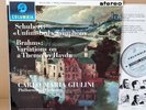 COLUMBIA SAX 2424 *BLUE/SILVER* GIULINI* SCHUBERT 'UNFINISHED /BRAHMS VARIATIONS