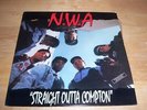 N.W.A. STRAIGHT OUTTA COMPTON 1988 RUTHLESS RECORDS SL 57102 VG+ NM