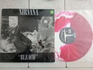 Nirvana, Bleach Color Vinyl 1992, Exc/Excellent Condition Red Pink Swirl