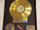Queen-Very Rare Original RIAA Gold Hologram Award.