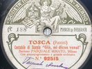 Pasquale Amato - 11” Fonotipia 92515 / 92516 - 78 rpm - Tosca