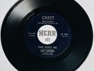 TUFF Cashalike Rockabilly Country Bopper 45 TOM EDWARDS Cook County Jail CREST