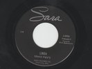 GRAND PRIX'S 7 inch vinyl 45' record Linda / San Jose - 1963 SARA RECORDS
