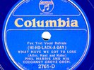Columbia #2761-D: Phil Harris O-