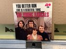 RASCALS (YOUNG)-YOU BETTER RUN/LOVE IS A BEAUTIFUL THING MINT-VINYL & PS/1966