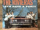 RIVIERAS Let's Have A Party / California Sun +2 RARE Sweden EP surf frat SWEDISH