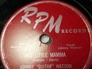 RARE  - 78 RPM -- Johnny 