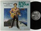 Jonathan Richman & Modern Lovers - Back In Your Life LP - Beserkley VG+ PROMO