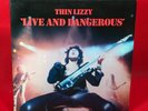 THIN LIZZY Live & Dangerous 1978 UK double vinyl LP + INNERS + INSERT original