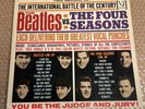 The Beatles vs The Four Seasons Double LP STEREO DXS 30 Album w/ Original Poster