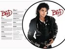 Michael Jackson - BAD - LP Picture Disc Vinyl NEW Selaed