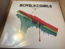 Boys Like Girls Self Titled S/T Red White Clear Spinner Vinyl LP Record LE /500
